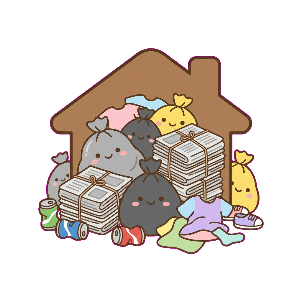 ゴミ屋敷 - 一部屋まるごと